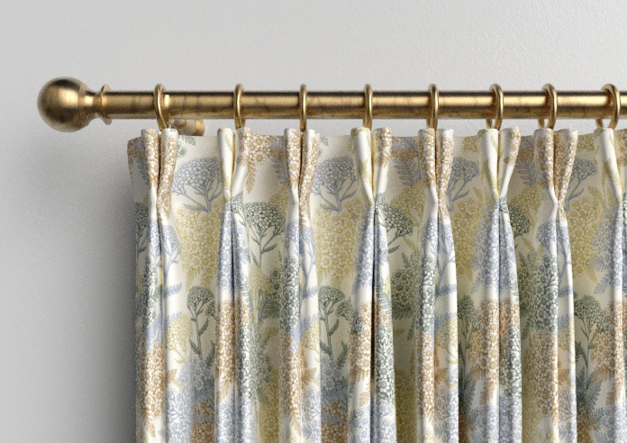 Yarrow, Chartreuse - Made to Measure Curtains - Image 10